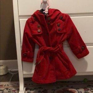 Toddler Red Coat - 2T